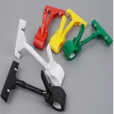 컬러 POP 집게 1P 게시물꽂이 엽서꽂이, 옐로우