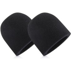 마이크 팝필터 녹음용 윈드 스크린 노이즈 차단 로지텍 G예티 GX 다이내믹 RGB 게이밍 교체용 LEFXMOHY 윈드스크린 팝 필터 폼 커버, 1개