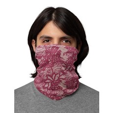 먼지 야외 축제 스포츠용 심리스 페이스 마스크 반다나 스플래터 레드 원 사이즈, 핫 핑크