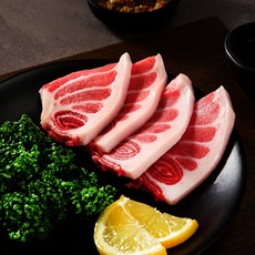 튜나바이브 배꼽살 400g 소중량 유럽인증제품 프리미엄 참다랑어 유럽수출 최고급 냉동 참치회 혼마구로, 1개