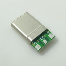 USB C 커넥터 3핀 PD 충전 어댑터 10개 2개 노트북 커패시터 핀 호환 CC CTOC5, male USB A, [01] male USB A