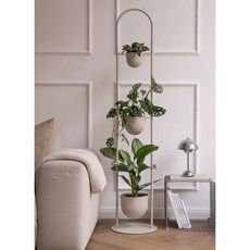 IKEA DAKSJUS 花盆架 室內戶外 陽台 小空間適用 直立, 綠色, 3層