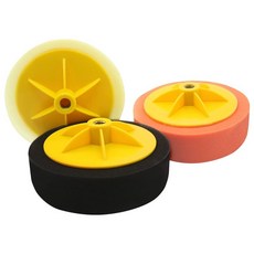 DOOIT 자동차 미용 광택기 패드 자동차왁스 5인치 6인치, 1개, 수입 블랙 M16 세밀형