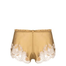 카린길슨 칼레코드리 레이스 트리밍 실크 쇼츠