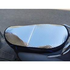 시트커버 방수 오토바이 범용 내구성 커버 여름용, 1개, 62x35 두꺼운 버전(두께 5cm)