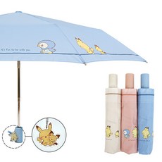 포켓몬스터 3단 완전자동우산-포켓피스 워크라인 70009