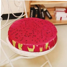 프루츠 방석 쿠션 피타야 과일 카페 상큼 푹신한 59000EA 1EA