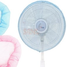 선풍기 안전망 그물망 덮개, 핑크, 핑크, 1개