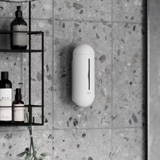 umbra 企鵝掛牆按壓式皂液器, 1個, PENGUIN 企鵝挂墻按壓式皂液器