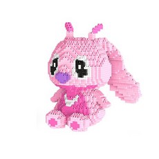 (국내 당일발송) HC 신상입고 대형 나노블럭, 10.대형핑크스타치, 1개