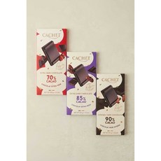 Cachet 比利時 70% 可可 黑巧克力 100g, 1個, 90%｜2027.10