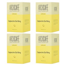 베트남 아치카페 두리안 카푸치노 커피 ARCHCAFE, 4박스, 12개입, 222g