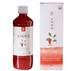국산 100% 해솔당 문경 자일로스 오미자청 꿀 함유, 1개, 1개입, 620g