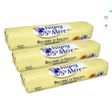 이즈니 가염버터 750g (250g X 3개) AOP 프랑스 버터 롤 코스트코, 250g, 3개