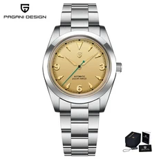 2024 PAGANI DESIGN 스포츠 남성 자동 식 손목 시계 일본 NH35A 스테인레스 스틸 단순 방수 Montre Homme