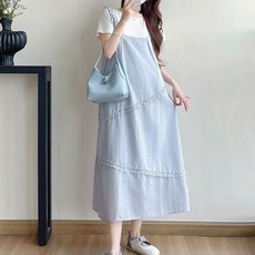 빅사이즈임부복 맘콩 멜방원피스 임부복 임산부원피스 임산부옷 여름