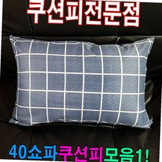 40x60 직사각 소파 쿠션 커버 거실 인테리어 쿠션피