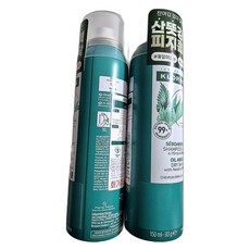 자연유래 성분 모발 보호 효과 빠른 흡수 드라이샴푸 150ml 2개