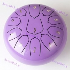 新款15音色空靈鼓 學生忘憂鼓 13音炫音鼓 梵音鼓 初學者樂器, 【  6寸11音】-熏衣紫-兒童推薦, 1個