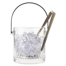 동양 사사키 유리 얼음통 트라프 일본제 아이스페어 얼음 용기 아이스 버킷 56776N-E101