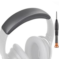 SOULWIT 교체용 헤드밴드 패드 키트 - 호환 모델 보스 Bose QC45/QC SE/QC35/QC35II/새로운 퀴엇 컴포트 무선 헤드폰용 1개, Eclipse Grey