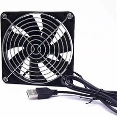 炫彩散熱風扇 USB供電 超靜音 18分貝 炫彩仿鑽石光效 12cm 單/雙風扇 減震腳墊, 1個, 散熱風扇+銀單鐵網【8cm】