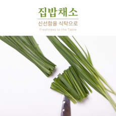 [집밥채소] 국내산 부추 컷팅 부추 원물 생부추, 1개, 300g
