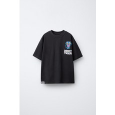 [국내배송] 자라 ZARA KPOP DEMON HUNTERS NETFLIX © 티셔츠 - 콜 그레이 938432