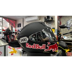 LJ-龍杰貼膜 shoei x15 redbull 局部下巴貼膜 安全帽下巴保護貼 耐磨防刮 多色可選, 1個, 消光