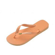 하바이아나스 브라질 로고 플립플랍 쪼리 Peach 123379