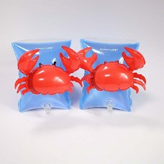 成人兒童加厚雙氣囊游泳臂圈 安全浮袖 戲水手臂圈, 1個