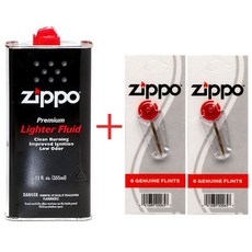 정품 지포 대용량 오일1개(355ml)+부싯돌2개 총(3개) 오일(355ml)-1개 돌-2개 지포 라이터 소모품