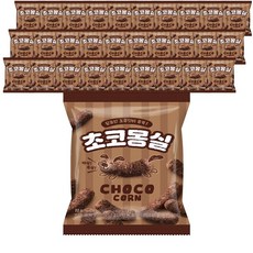 로적 초코몽실 봉지과자, 30개, 22g