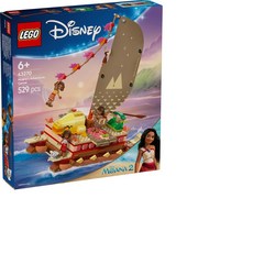 LEGO 43270 迪士尼公主 莫娜的冒險獨木舟, 1個, 混色