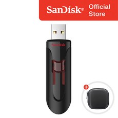 샌디스크 USB 메모리 CZ600 대용량 3.0 + 파우치 패키지, 1개, 128GB