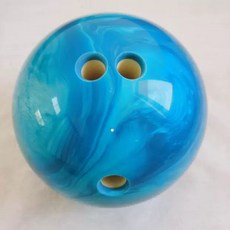 틴다샵 초보자볼링공 입문용 볼링공 볼링 8파운드 1개, 6lb 3홀 블루 성인용