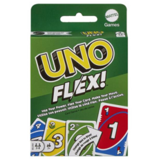 Mattel Games UNO Flex遊戲卡 - 繁體中文版，正版桌遊, 1個