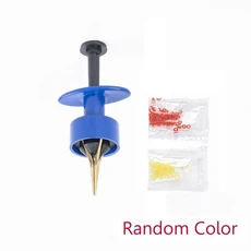 1PCS 휴대용 낚시 미끼 경량 클립 지렁이 Bloodworm 액세서리, 01 황금빛