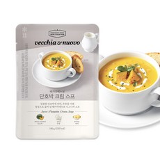 [베키아에누보] 크림스프 8팩(단호박 4팩+머쉬룸 4팩), 1세트, 180g