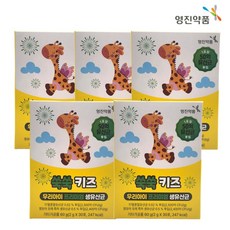 [영진약품] 우리아이 쑥쑥 키즈 생유산균 30포 (프리미 유산균 간식), 5개, 60g