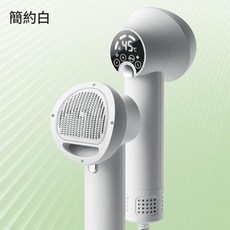 NEX 智慧寵物吹水機 2000W 功率 精準控溫, 簡約白 NEX智慧吹梳一體機, 1個, 12