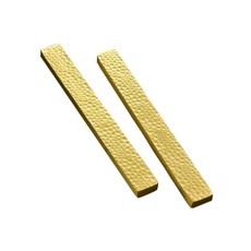 묵직한 문진 순동 붓글씨 막대형 고정 종이누르개, [놋쇠] 다듬이 서진자 1개/20*2*1cm