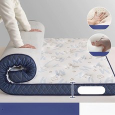 접이식 토퍼 싱글, 1cm, 5cm 레터 베어