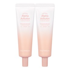 [엘렌실라] 래디언스 알파알부틴 톤업 선크림 SPF50+ UVA++++ 래디언스 알파알부틴 핑크 톤업크림 기미잡티 미백 색소침착 커버 즉각톤업 톤보정 화사한생기 피부밝기 광채보습, 50ml, 2개