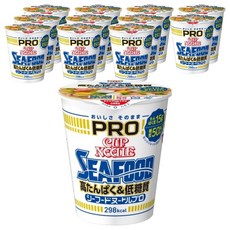 NISSIN 日清 Pro高蛋白低醣海鮮杯麵 78g, 12個