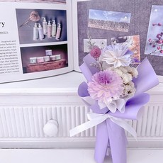 紫戀巴黎香氛擴香小花束 贈送5ml香氛油, 紫戀巴黎香氛擴香小花束（贈送5ml香氛油）