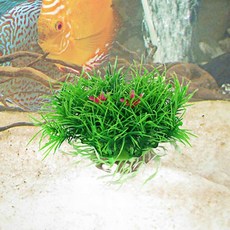 어항 꾸미기용 인조 수초 핑크꽃 수족관 열대어 은신처 열대어은신처 수초장식 어항소품