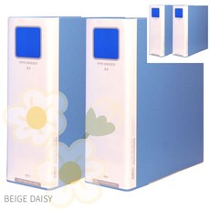 BG 2공바인더 공간격8cm 파이프바인더 세로형 A4 9cm