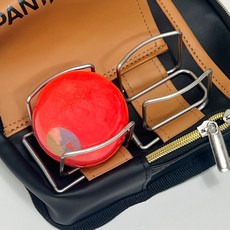 파크골프 공클립 파우치 공홀더 거치대 1개, 단일컬러