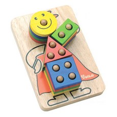 브알라 삐에로구멍퍼즐(S204E)삐에로 입체퍼즐(S204J), 1개